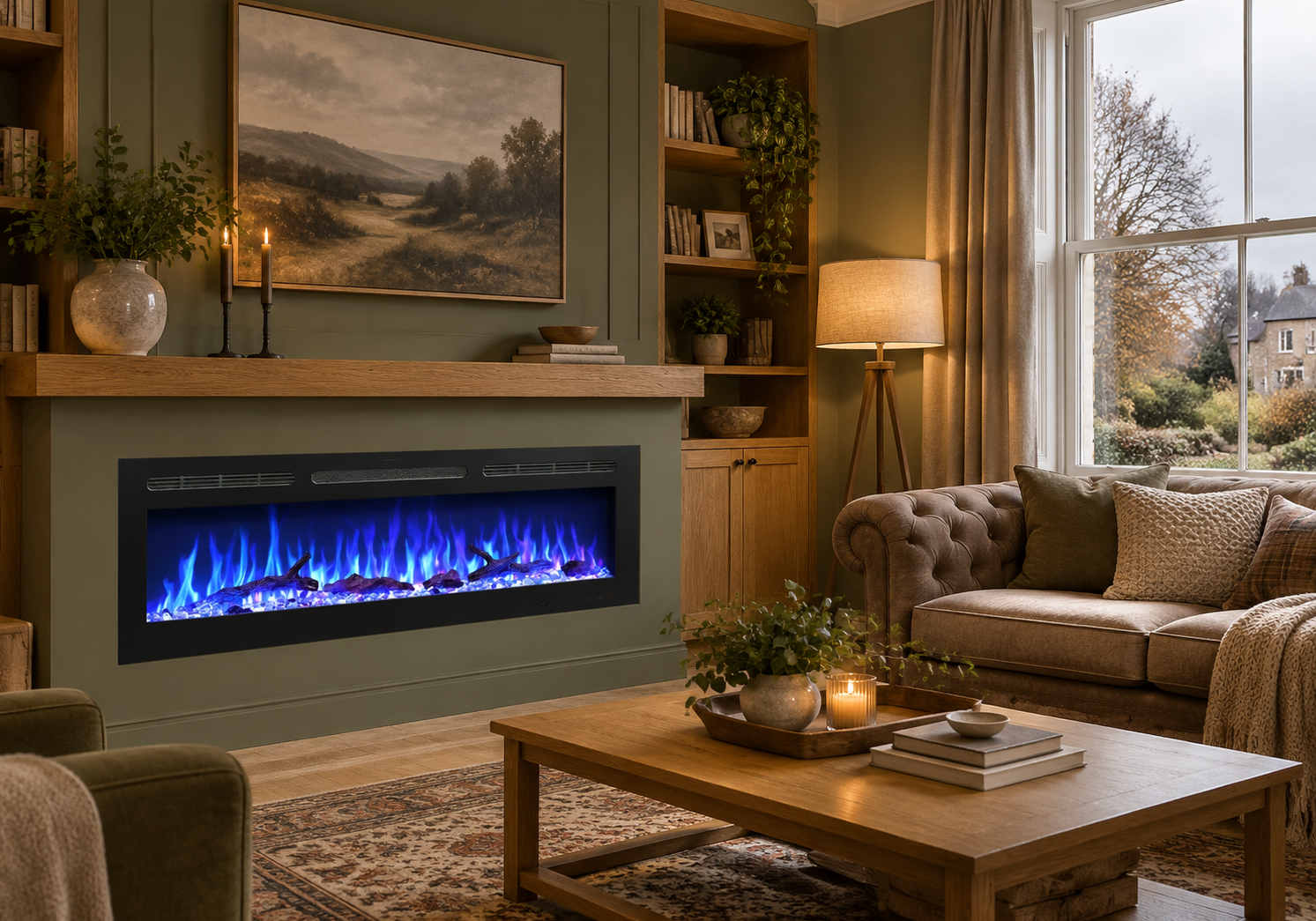 How to Choose an Electric Fire for Autumn and Winter？