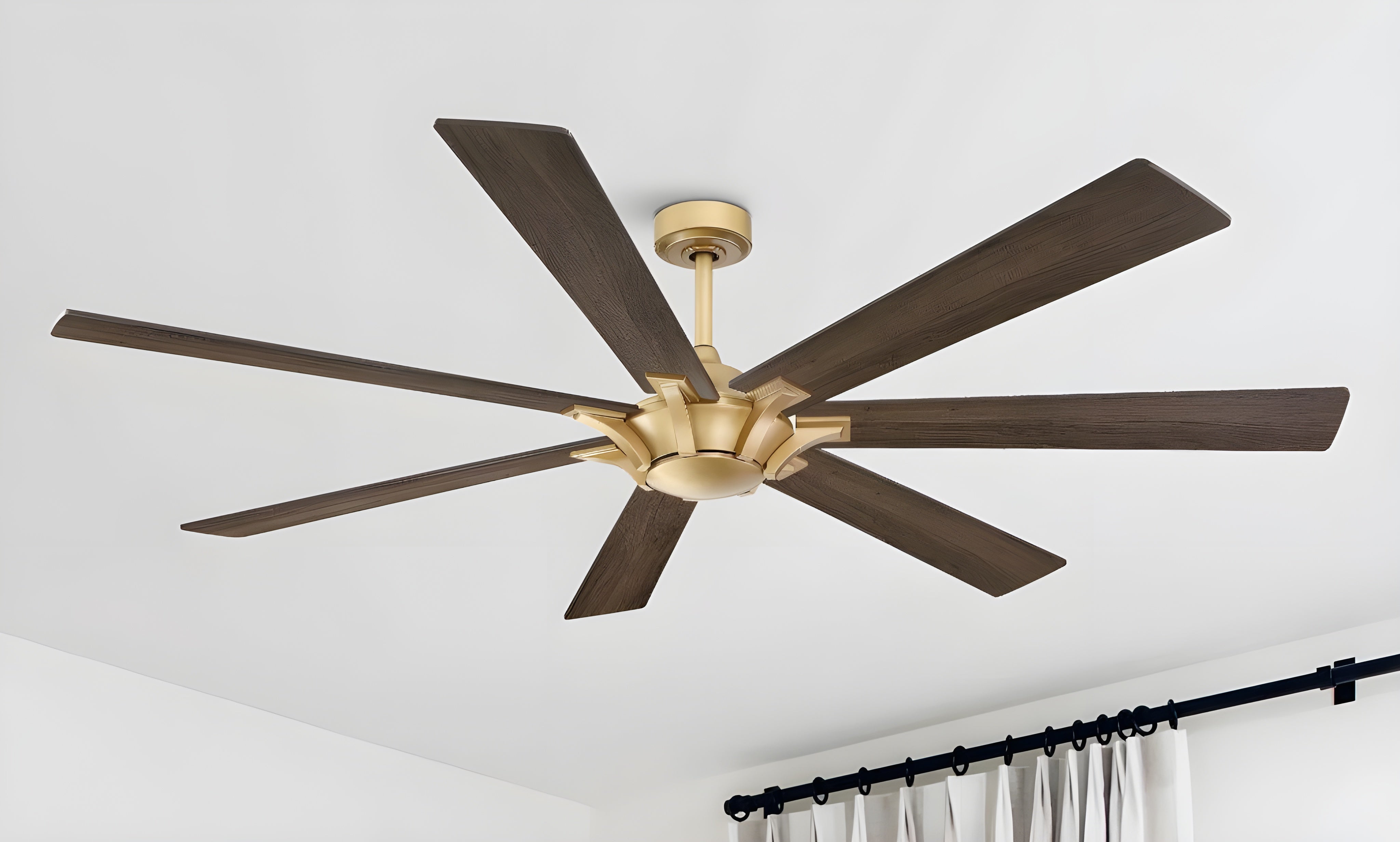 Brown or Grey Ceiling Fan With Light: Which Is Better for a British Home? - Parrot Uncle UK