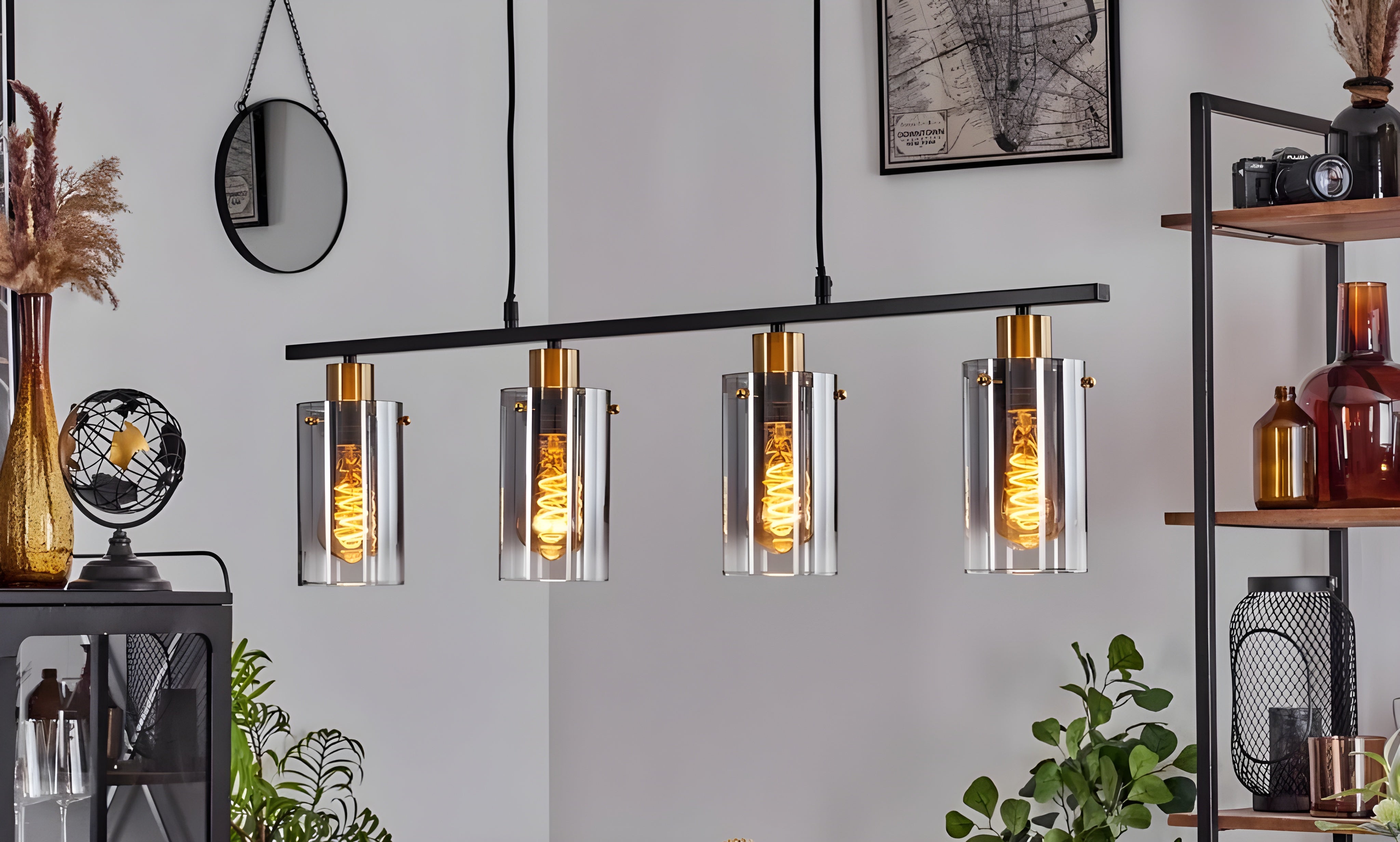 Linear Pendant Lights vs Cluster Pendants: When Each Works Best - Parrot Uncle UK