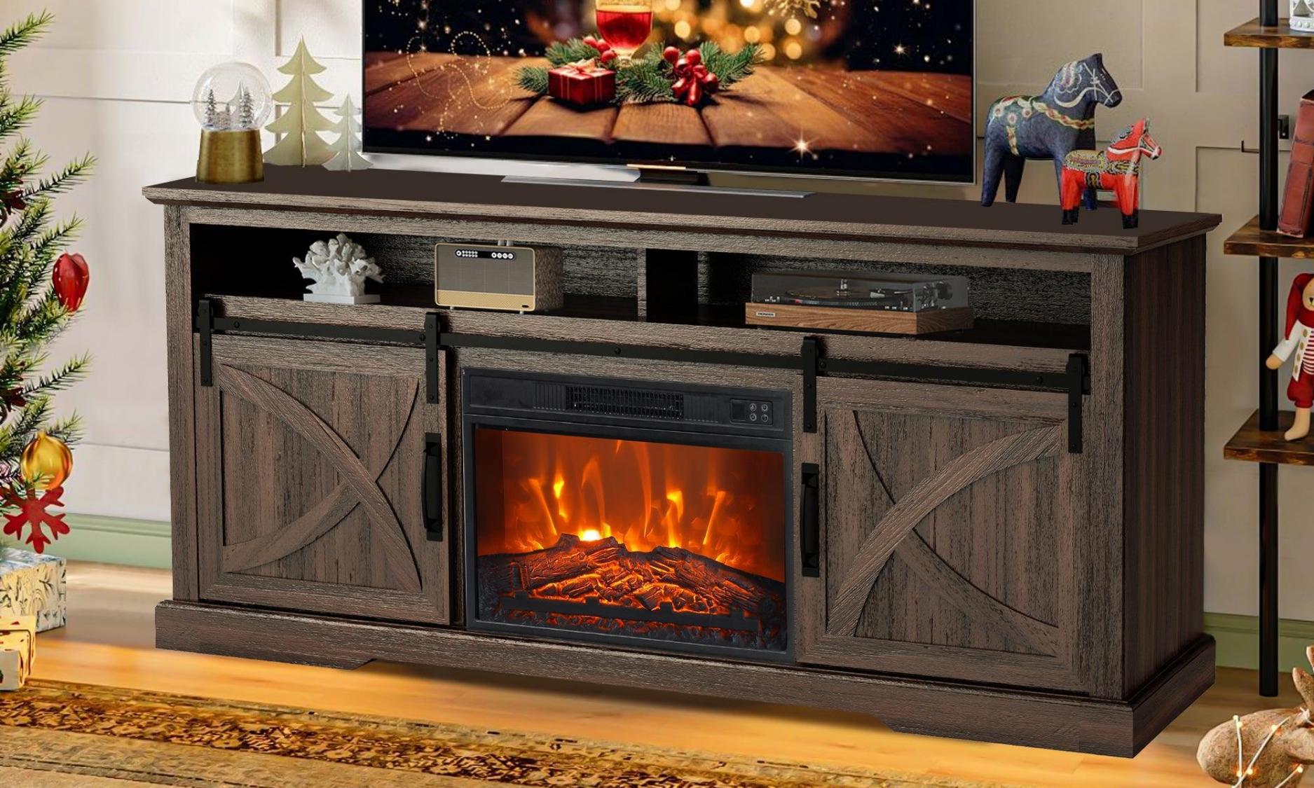 Fireplace TV Stand Buying Guide: Pros and Cons - Parrot Uncle UK