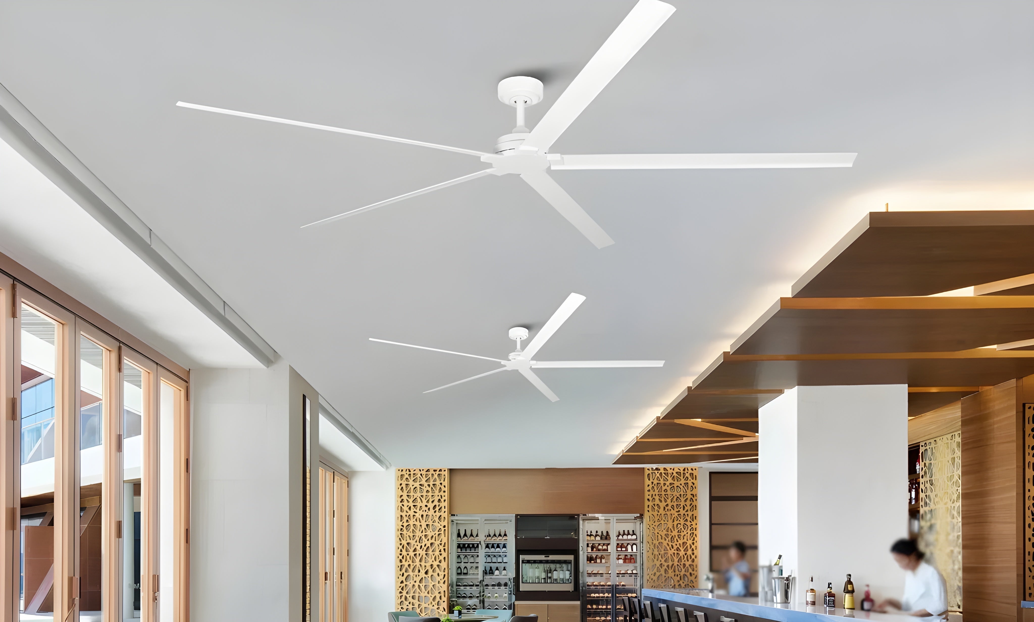 Where to Fit a Large Ceiling Fan in Your Home or Business - Parrot Uncle UK
