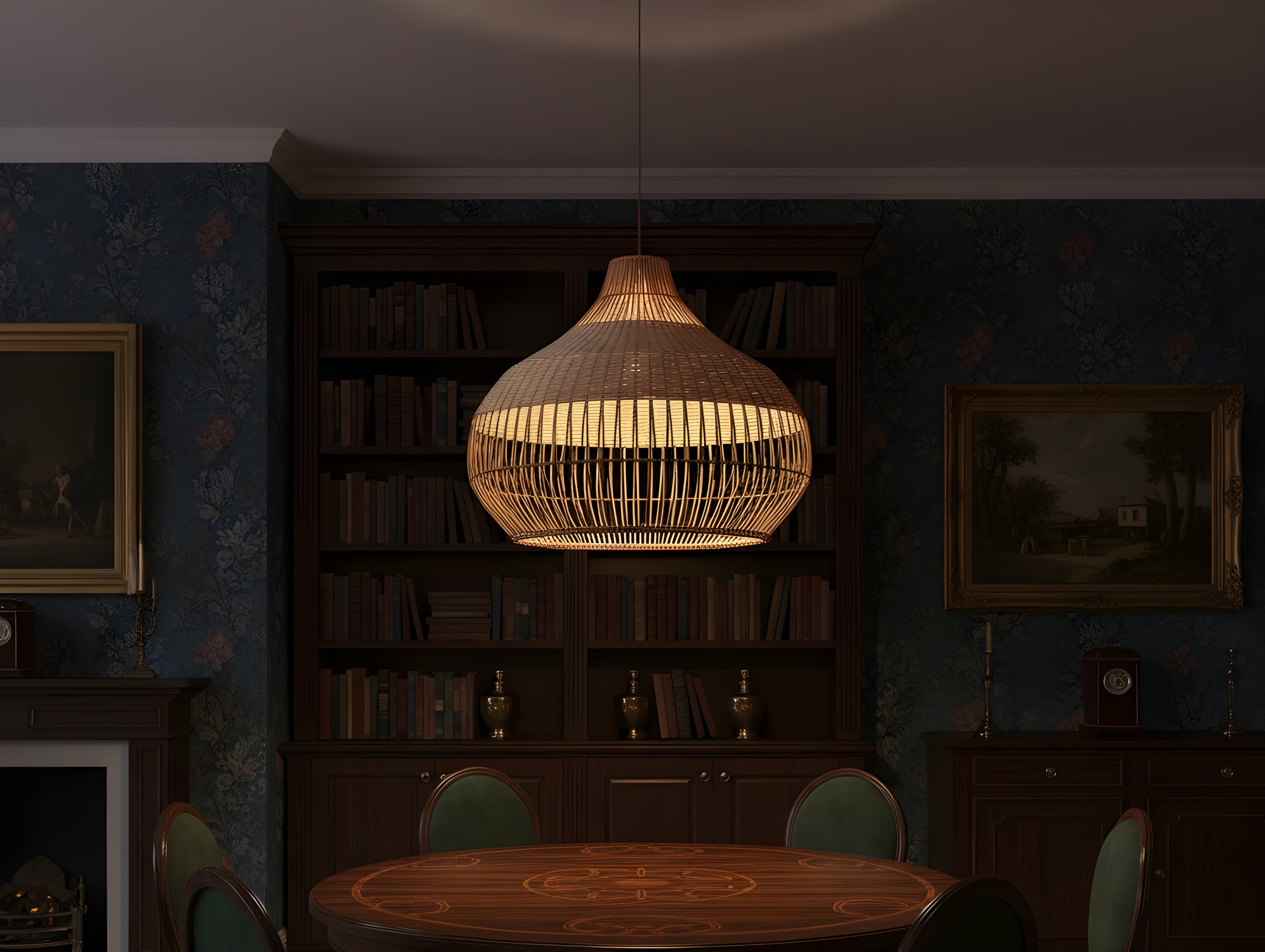 Rattan Pendant Lights - Parrot Uncle UK