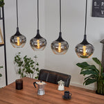 Modern Organic-Shaped Gradient Cluster Pendant Light for Dining Room Living Room - Parrot Uncle UK