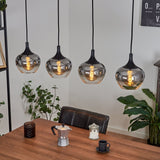 Modern Organic-Shaped Gradient Cluster Pendant Light for Dining Room Living Room - Parrot Uncle UK