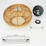 Bohemian Style Flush Ceiling Light for Bedroom Living Room - Parrot Uncle UK