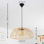 Bohemian Style Bamboo Pendant Light for Kitchen Dining Room - Parrot Uncle UK