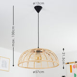 Bohemian Style Bamboo Pendant Light for Kitchen Dining Room - Parrot Uncle UK