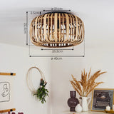 Modern Boho Flush Ceiling Light for Living Room Bedroom - Parrot Uncle UK