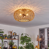 Bohemian Geometric Flush Ceiling Light for Living Room Bedroom - Parrot Uncle UK