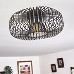 Modern Industrial Style Flush Ceiling Light for Living Room Bedroom - Parrot Uncle UK