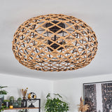 Bohemian Geometric Flush Ceiling Light for Living Room Bedroom - Parrot Uncle UK