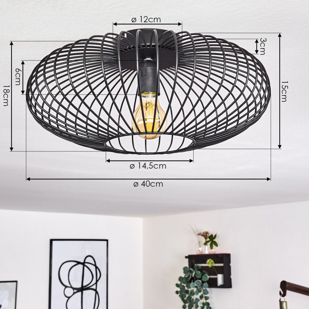 Bohemian Style Flush Ceiling Light for Living Room Bedroom - Parrot Uncle UK