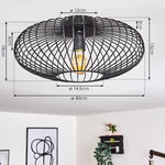 Bohemian Style Flush Ceiling Light for Living Room Bedroom - Parrot Uncle UK