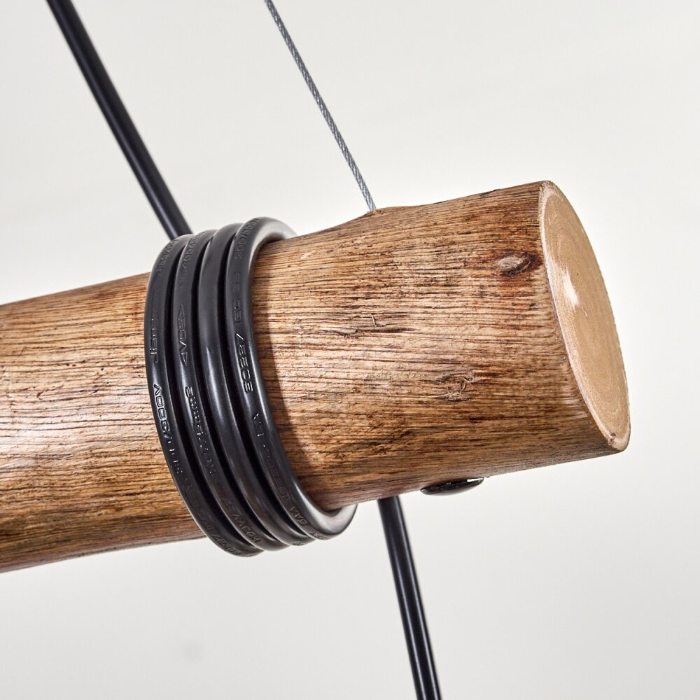 Rustic Bohemian Bamboo Linear Pendant Light for Living Room Bedroom - Parrot Uncle UK