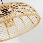 Bohemian Style Bamboo Pendant Light for Kitchen Dining Room - Parrot Uncle UK