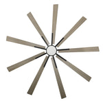 72 Inch Aries Black Downrod Mount LED Windmill Ceiling Fan with Remote Control - Parrot Uncle UK