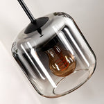 Modern Gradient Linear Pendant Light for Dining Room Living Room - Parrot Uncle UK