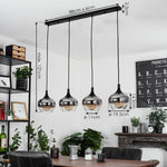 Modern Organic-Shaped Gradient Cluster Pendant Light for Dining Room Living Room - Parrot Uncle UK