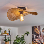 Art Deco Rustic Flush Ceiling Light for Living Room Bedroom - Parrot Uncle UK