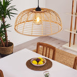 Bohemian Style Bamboo Pendant Light for Kitchen Dining Room - Parrot Uncle UK