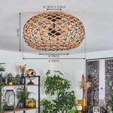 Bohemian Geometric Flush Ceiling Light for Living Room Bedroom - Parrot Uncle UK