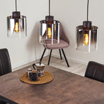 Industrial Gradient Cluster Pendant Light for Dining Room Living Room - Parrot Uncle UK