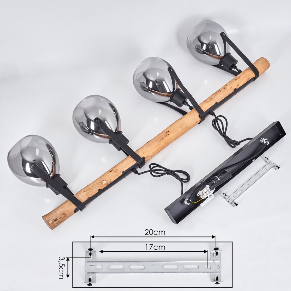 Rustic Modern Linear Pendant Light for Dining Room Living Room - Parrot Uncle UK