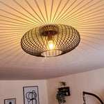 Bohemian Style Flush Ceiling Light for Living Room Bedroom - Parrot Uncle UK