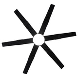 60 Inch Industrial Double-sided Blades LED Ceiling Fan with APP & Remote Control - Parrot Uncle UK