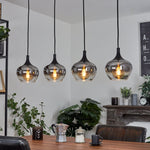 Modern Organic-Shaped Gradient Cluster Pendant Light for Dining Room Living Room - Parrot Uncle UK