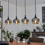 Modern Organic-Shaped Gradient Cluster Pendant Light for Dining Room Living Room - Parrot Uncle UK