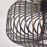 Modern Industrial Style Flush Ceiling Light for Living Room Bedroom - Parrot Uncle UK