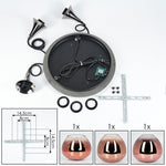 Industrial Modern Cluster Pendant Light for Living Room Bedroom - Parrot Uncle UK