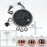 Industrial Modern Cluster Pendant Light for Living Room Bedroom - Parrot Uncle UK