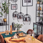 Modern Sculptural Gradient Linear Pendant Light for Dining Room Living Room - Parrot Uncle UK