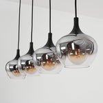 Modern Organic-Shaped Gradient Cluster Pendant Light for Dining Room Living Room - Parrot Uncle UK
