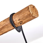 Bohemian Rustic Wood & Perforated Metal Cluster Pendant Light for Dining Room Living Room - Parrot Uncle UK