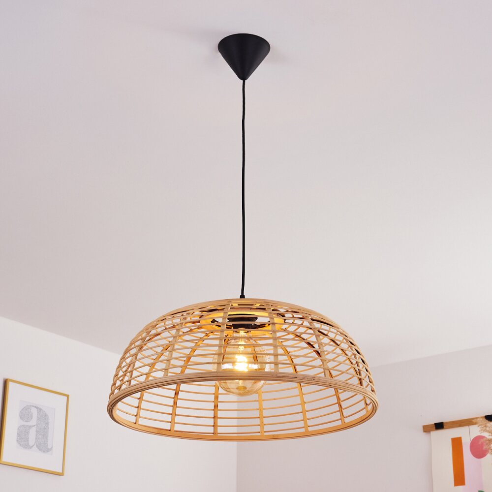Bohemian Style Bamboo Pendant Light for Kitchen Dining Room - Parrot Uncle UK