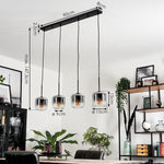 Modern Gradient Linear Pendant Light for Dining Room Living Room - Parrot Uncle UK