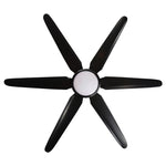 65" Industrial DC Motor Downrod Mount Ceiling Fan with Lighting and Remote Control - Parrot Uncle UK