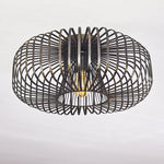 Modern Industrial Style Flush Ceiling Light for Living Room Bedroom - Parrot Uncle UK