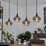 Modern Organic-Shaped Gradient Cluster Pendant Light for Dining Room Living Room - Parrot Uncle UK