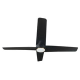60" Parvez Modern DC Motor Downrod Mount Reversible Ceiling Fan with Lighting and Remote Control - Parrot Uncle UK