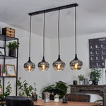 Modern Organic-Shaped Gradient Cluster Pendant Light for Dining Room Living Room - Parrot Uncle UK