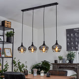 Modern Organic-Shaped Gradient Cluster Pendant Light for Dining Room Living Room - Parrot Uncle UK