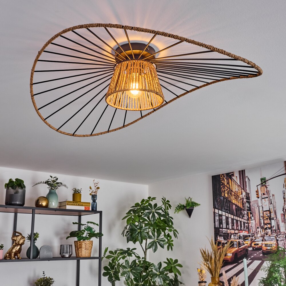 Art Deco Bohemian Flush Ceiling Light for Living Room Bedroom - Parrot Uncle UK