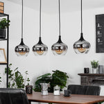 Modern Organic-Shaped Gradient Cluster Pendant Light for Dining Room Living Room - Parrot Uncle UK