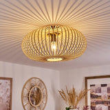 Scandinavian Style Flush Ceiling Light for Living Room Bedroom - Parrot Uncle UK