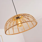 Bohemian Style Bamboo Pendant Light for Kitchen Dining Room - Parrot Uncle UK