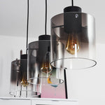 Industrial Gradient Cluster Pendant Light for Dining Room Living Room - Parrot Uncle UK